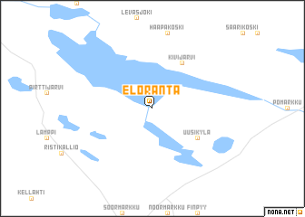 map of Eloranta