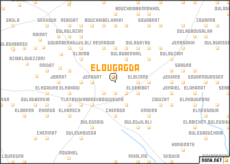 map of El Ougagda