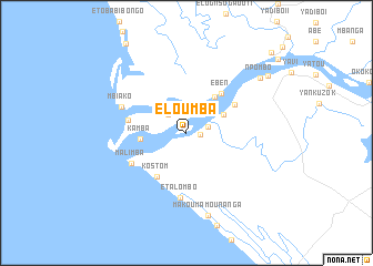 map of Eloumba