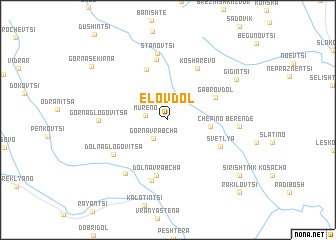 map of Elovdol