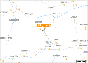 map of El Pacer