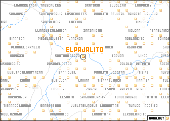 map of El Pajalito