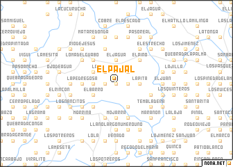 map of El Pajal