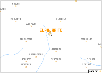 map of El Pajarito