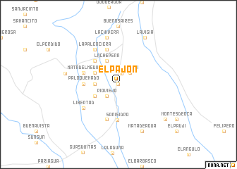 map of El Pajón