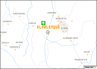 map of El Palenque