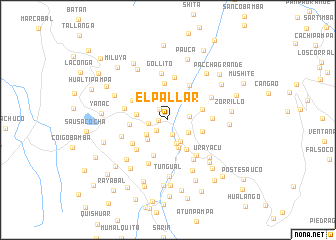 map of El Pallar