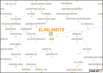 map of El Palmarito