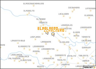 map of El Palmero