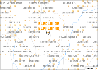 map of El Palomar