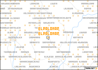 map of El Palomar