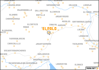 map of El Palo