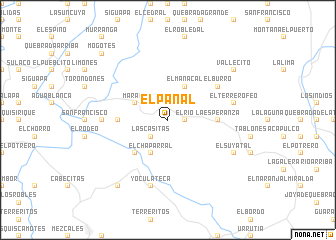 map of El Panal