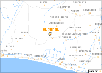 map of El Panal