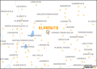 map of El Pandito