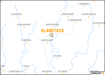 map of El Panteco