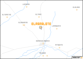 map of El Papalote