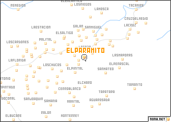 map of El Paramito