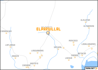 map of El Pardillal
