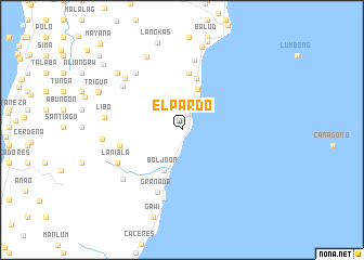 map of El Pardo