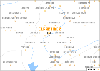 map of El Partidor