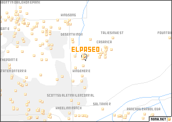 map of El Paseo