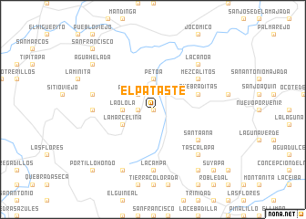 map of El Pataste