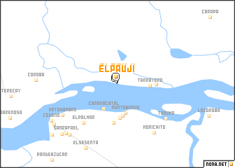 map of El Pauji