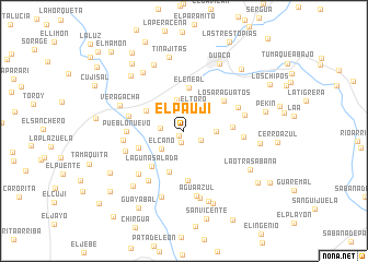 map of El Pauji