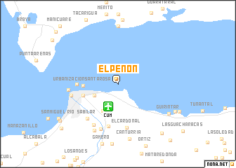 map of El Peñón