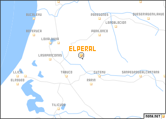 map of El Peral