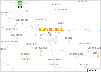 map of El Pericoco