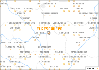 map of El Pescadero