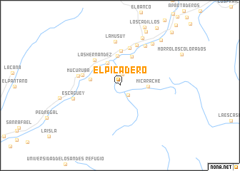 map of El Picadero