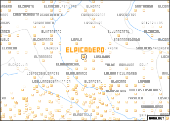 map of El Picadero