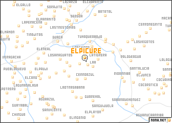 map of El Picure