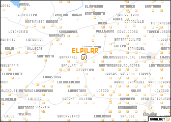 map of El Pilar