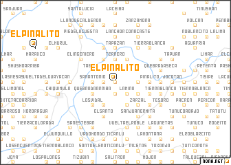 map of El Pinalito