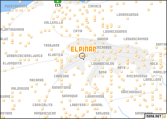map of El Pinar