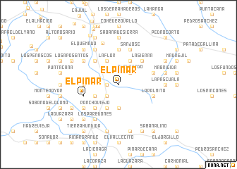 map of El Pinar