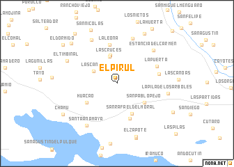 map of El Pirul