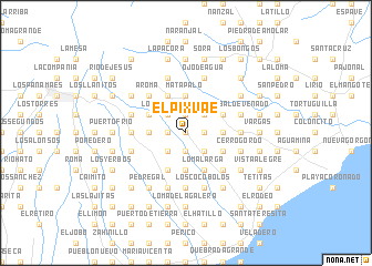 map of El Pixvae