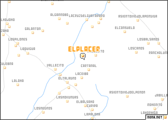 map of El Placer