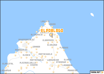 map of El Poblado