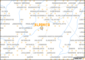 map of El Pomito