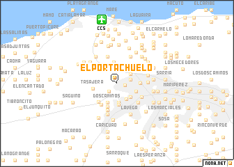 map of El Portachuelo