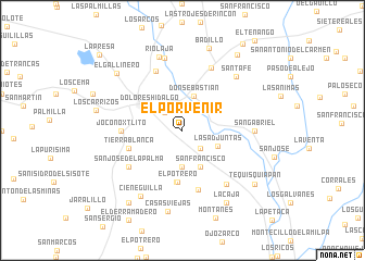 map of El Porvenir