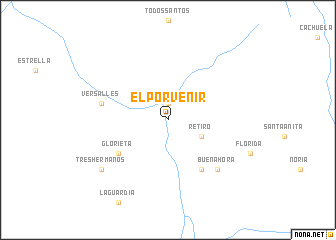 map of El Porvenir