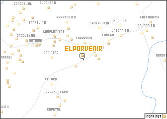 map of El Porvenir