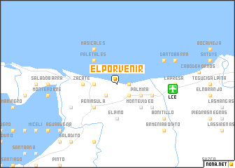 map of El Porvenir